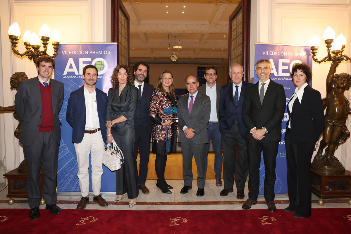 ACCIONA recibe el premio de la Asociación Española de Oficinas por el proyecto Ombú  